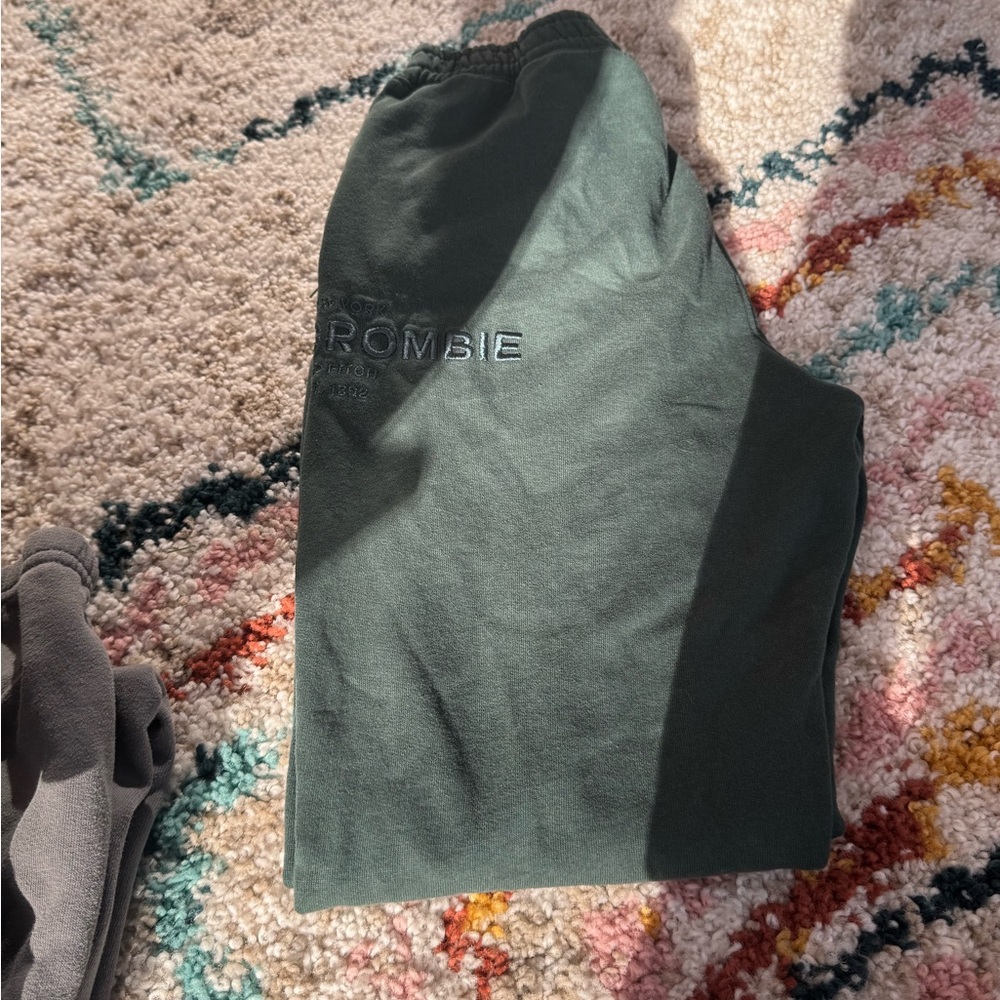 Abercrombie Kids Dark Green Joggers